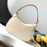 Copy L--V Monogram Bagatelle Cream Hobo Bag